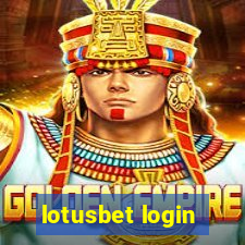 lotusbet login